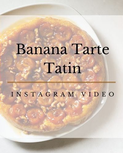 Banana Tarte Tatin